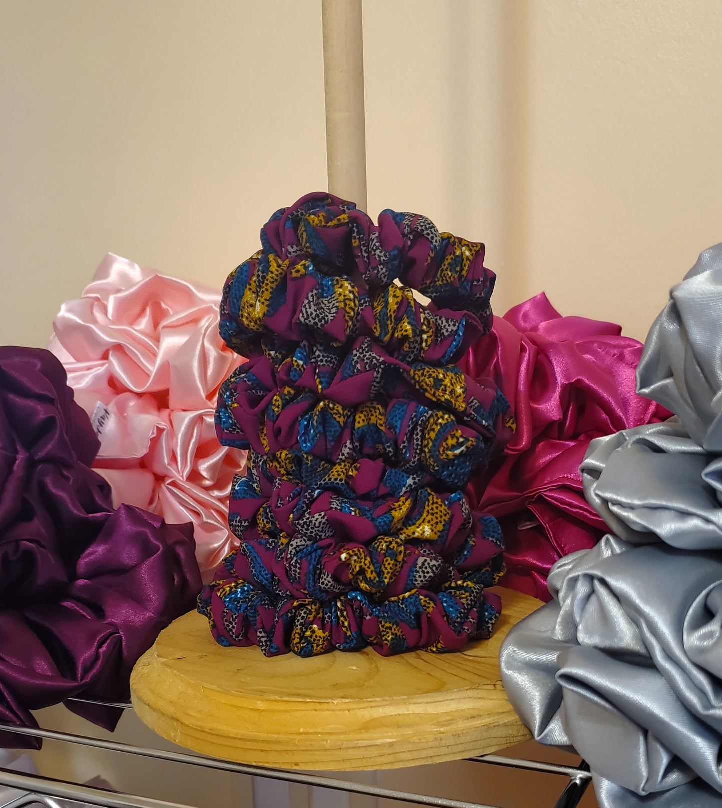 BOHO TRIBAL- SKINNY SCRUNCHIE