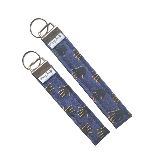 BLUE KEYCHAIN WRISTLET