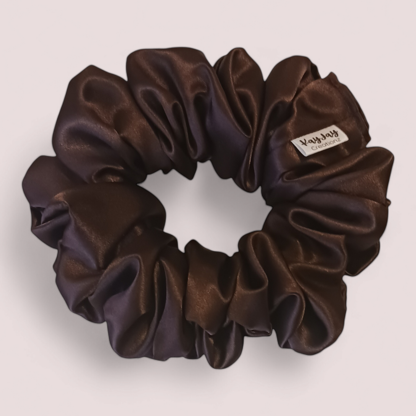 XL - BROWN SATIN