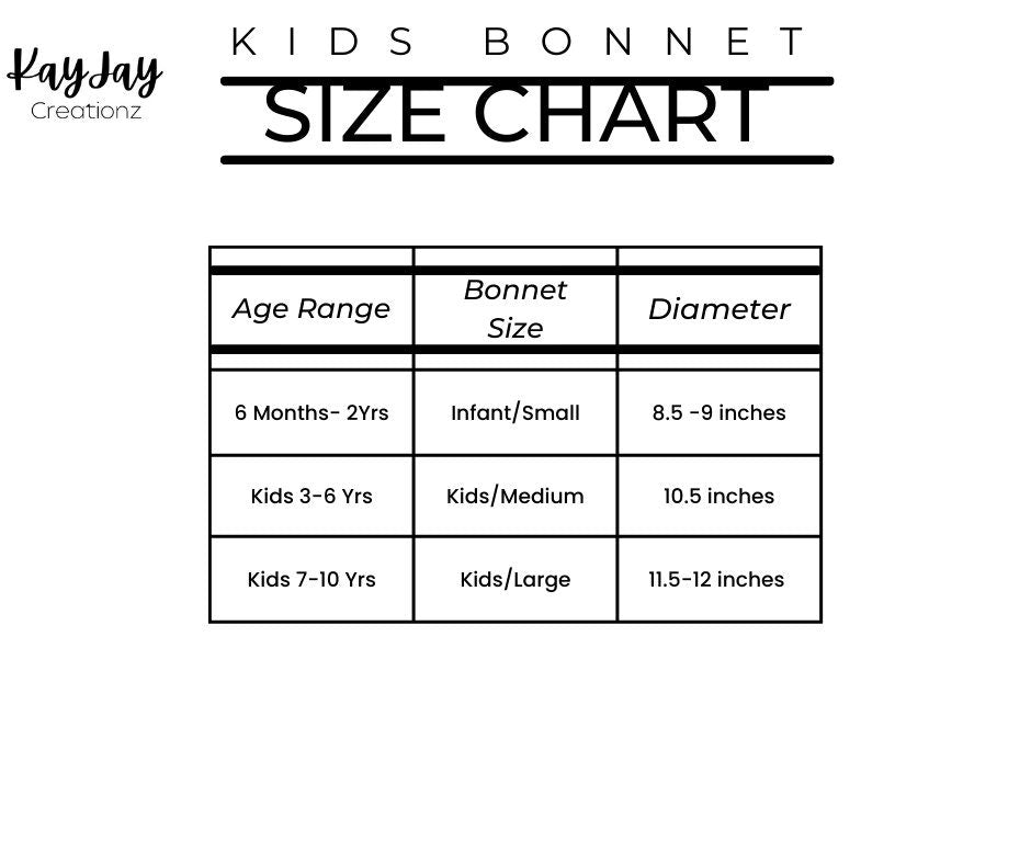 Ivory & Champagne Satin Bonnet for Kids