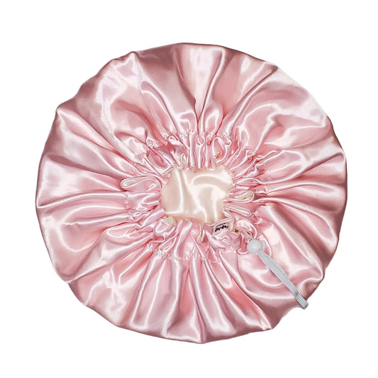 Adult Silk Satin Bonnets| Double-Layered Reversible & Adjustable Satin Bonnets | Silk Satin Sleep Caps
