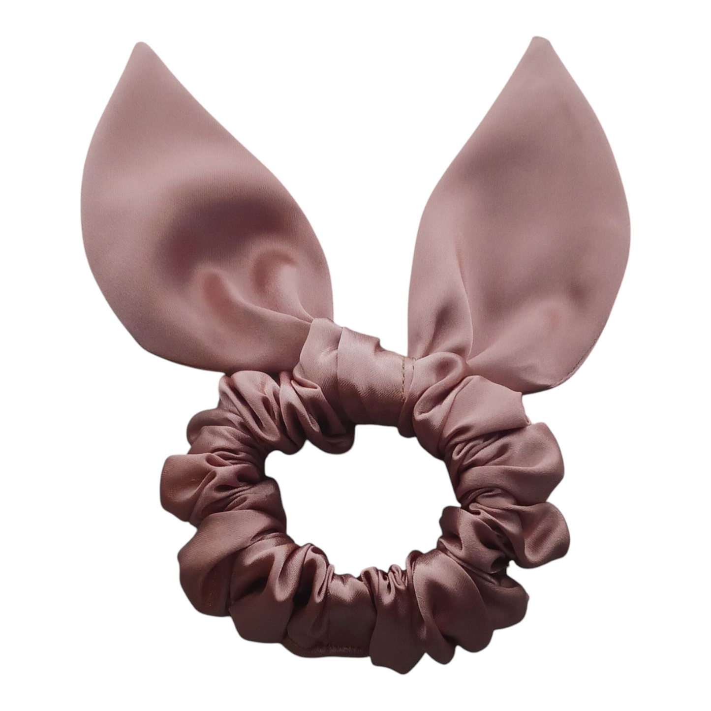 BUNNY EARS SATIN SCRUNCHIES