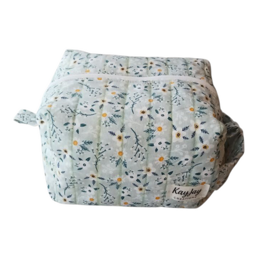 SAGE FLORAL CARRY-ALL BAG