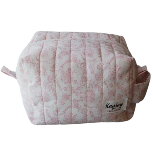 PINK CHINOISERIE CARRY-ALL BAG