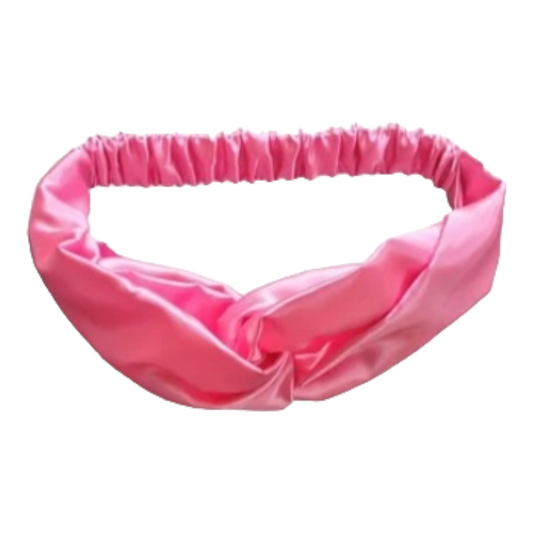 BUBBLEGUM  - TWISTED STYLE SATIN HEADBAND