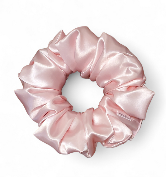 LIGHT PINK - XL SATIN SCRUNCHIE