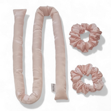 Load image into Gallery viewer, PEACH SATIN HEATLESS CURLING SET
