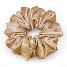 Load image into Gallery viewer, CHAMPAGNE SATIN SCRUNCHIE
