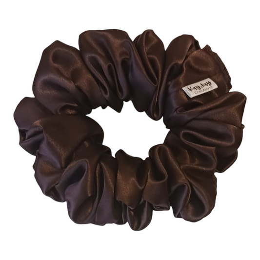 XL - BROWN SATIN