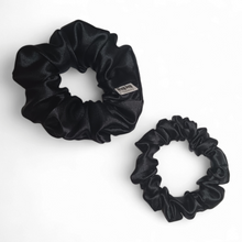 Load image into Gallery viewer, Set Of 4 Satin Scrunchies &amp; Hair Claw - Handmade in The USA
