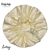 Load image into Gallery viewer, IVORY SATIN BONNET
