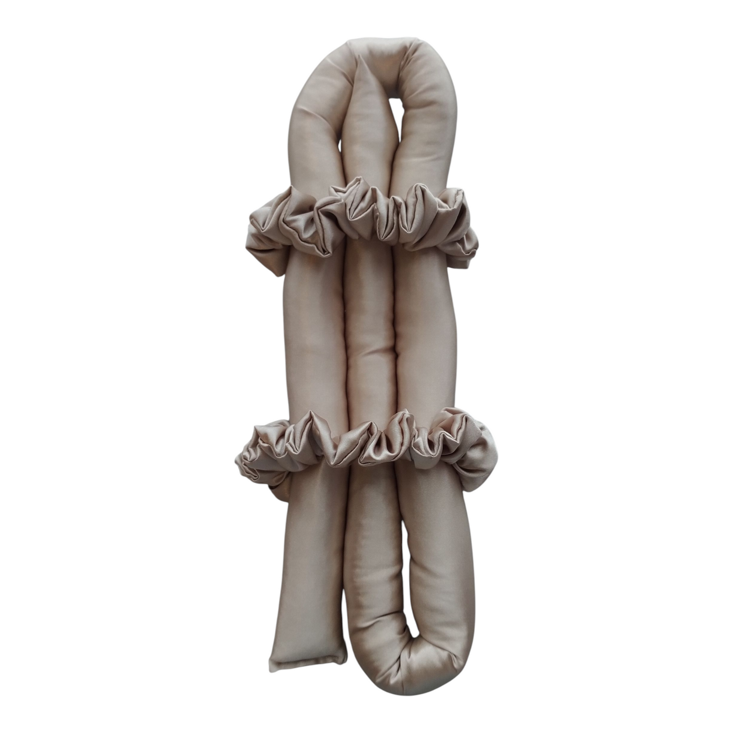 CHAMPAGNE SATIN HEATLESS CURLING SET