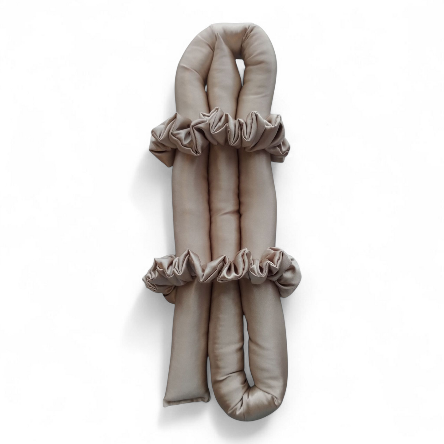 CHAMPAGNE SATIN HEATLESS CURLING SET
