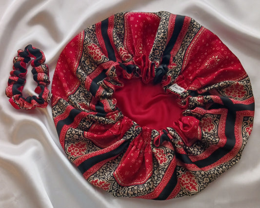 BANDANA PATCHWORK ADULT BONNET