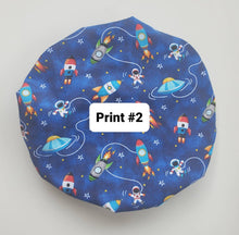 Load image into Gallery viewer, CLEARANCE SALE| Satin-Lined Bonnets for Kids| Adjustable Satin Sleep Bonnet Caps| Gifts for Boys
