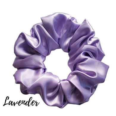 Lavender Satin Scrunchie| Women's Hair Scrunchies | Hair Tie | Gifts for Her
