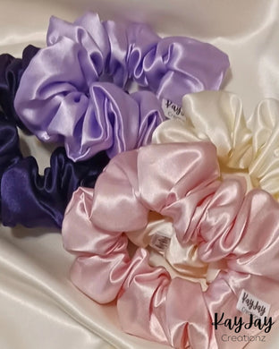 Buy 3 Get 1 FREE| Build Your Own Scrunchie Set| Women's Hair Satin Hair Ties | Gifts for Her